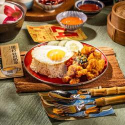 Nasi Ayam Salt Egg