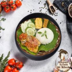 Paket Nasi Ayam Geprek   Tahu Tempe
