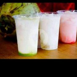 Es Kelapa Muda Sirup Melon Susu