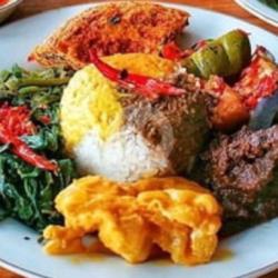 1bks Nasi Rendang Limpo Sapi Komplit