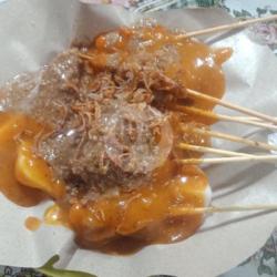 Sate Ayam Kuah Campur