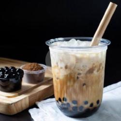 Es Brown Sugar Boba Top Cappucino