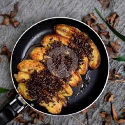 Pisang Bakar Choklat Susu