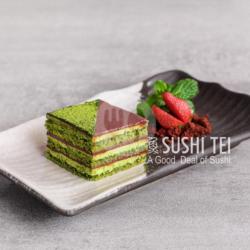 Matcha Opera Cake