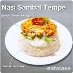 Nasi   Sambal Tempe   Free Sambal