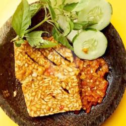 Nasi Tempe Penyet