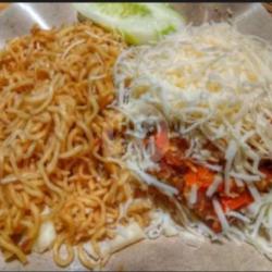 Indomie Rendang Ayam Geprek Keju