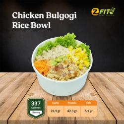 Chicken Bulgogi Rice Bowl