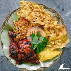 Nasi Pecel   Ayam Panggang