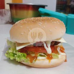 Burger Patty Keju