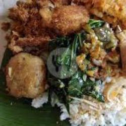 Nasi Sayur   Perkedel