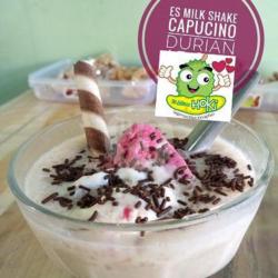 Es Milk Shake Capucino Durian