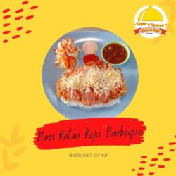 Paket Nasi Katsu Keju Barbeque