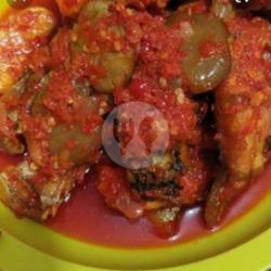 Balado Ikan Asin Nila Kentang Jengkol