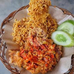 Mie Telur Geprek