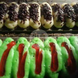 Pukis Pandan Coklat Strawbery