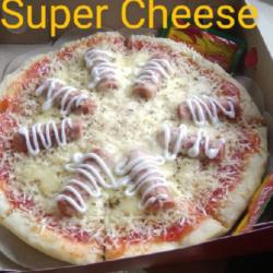 Super Cheese Sosis Pizza