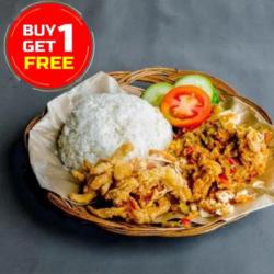 Nasi Ayam Geprek Jamur Buy1get1free