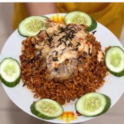 Samyang Ayam Geprek Keju (tanpa Nasi)