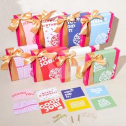 Gift Set (pilih 1 : Thank You,you Did It,good Job,get Well Soon,congratulation,hbd)