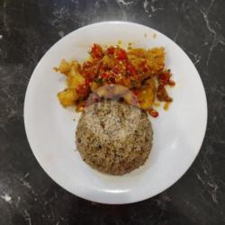 Nasi Bumbu Tuna Cabe Garam