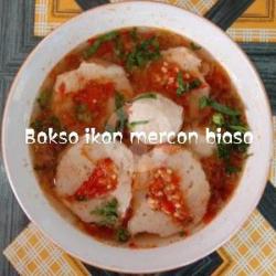 Bakso Ikan Mercon Sedang Seporsi Isi 6