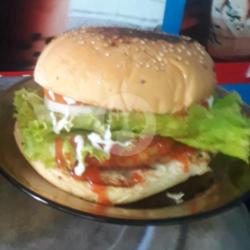 Chicken Burger Keju Ceria