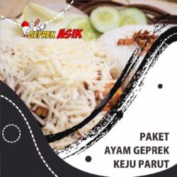 Paket Ayam Geprek Keju Parut