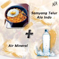 Samyang Telur   Air Mineral