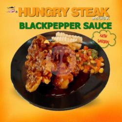 Hungry Beef Steak Blackpepper Sauce