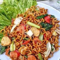 Mie Tektek Bakso   Sosis