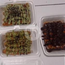 Pisang Crispy Mix Coklat Macha