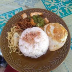 Nasi Rames Telur