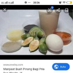 Juice Pinang   Telor