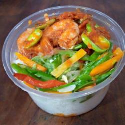 Bento Udang Balado