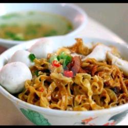 Mie Pok Ayam/mie Gepeng Ayam