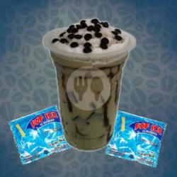 Pop Ice Vanilla Blue Cincau Bubble