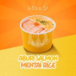 Aburi Salmon Mentai Rice