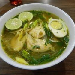 Soto Lamongan   Nasi (free Teh Obeng)