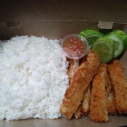 Nasi Ayam Katsu Sambal Korek