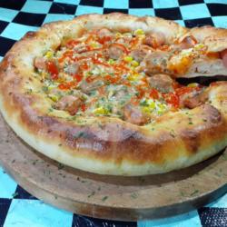 Island Beef Pizza Pinggiran Sosis