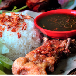 Nasi Lalapan Bebek, Paha