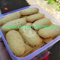 Lidah Kucing Ori 500gr Kemasan Toples