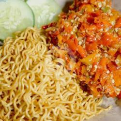 Mie Pedas Ayam Geprek