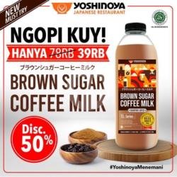 Kopi Susu - Brown Sugar Coffee Milk 1l