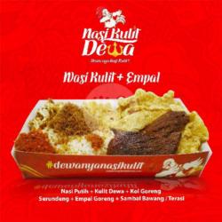 Nasi Kulit   Empal