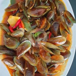 Kerang Hijau Saus Padang