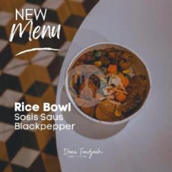 Rice Bowl Sosis Black Pepper