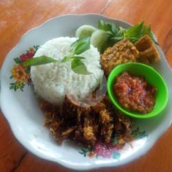 Nasi Babat Goreng Sambal Geprek Mercon