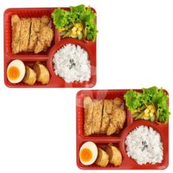 Combo Duo Nasi Ayam Katsu Bento